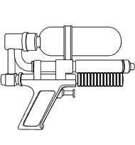 Colorier dessin de Pistolet à eau