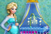 Pregnant Elsa Baby Room Deco