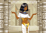Vestir a la princesa egipcia